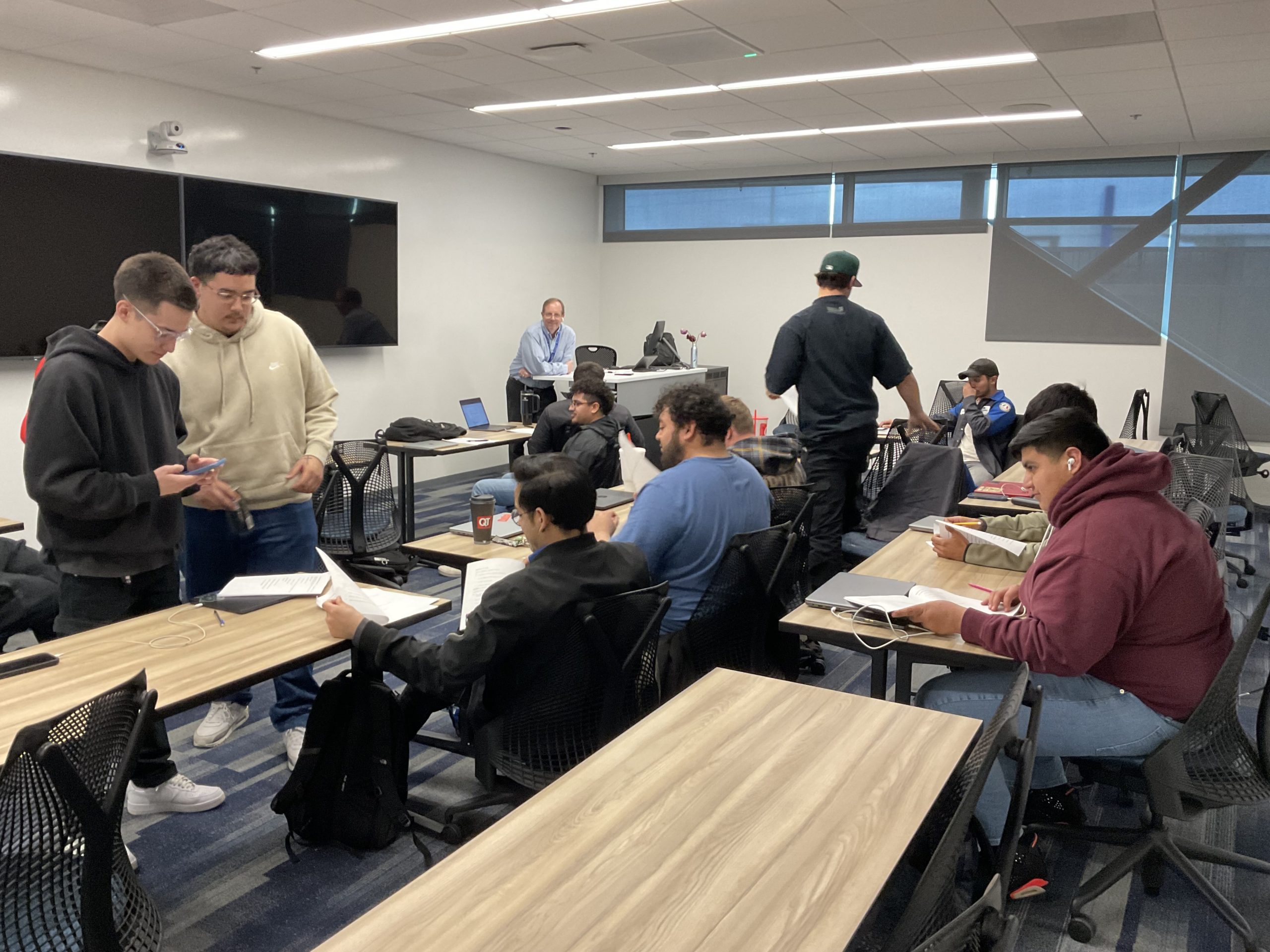 Dr. Greg Watson teaching entrepreneurship